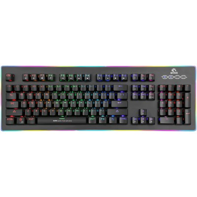 Tastatura Marvo KG940, Optical Switch, USB, iluminare Rainbow 360 de grade, negru