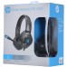 Casti HP DHE-8002, stereo, 3.5mm, USB, negru-albastru