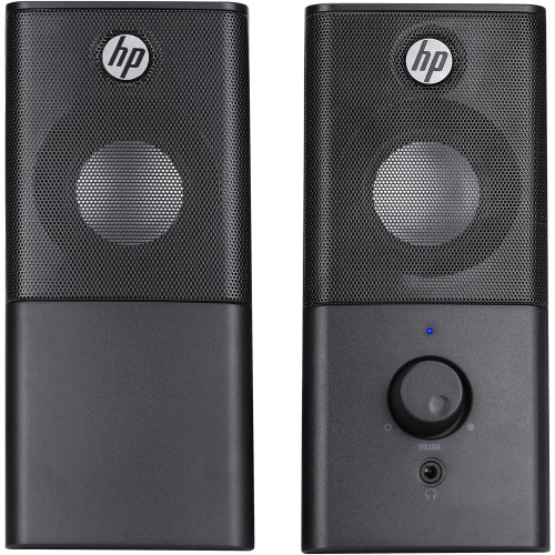 Boxe 2.0 HP DHS-2101, 6W, Jack 3.5mm, USB (alimentare), Negru