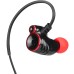 Casti HP DHE-7002, in-ear, Jack 3.5mm, rosu