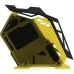 Carcasa AQIRYS Saiph, MiniTower, Open-Air, Tempered Glass, ARGB, Yellow-Black