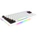 Tastatura AQIRYS Aludra TKL, Gateron Red Switch, iluminare RGB, USB, alb