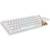Tastatura AQIRYS Mira wireless, Outemu Red Switch, 65% NKRO, Bluetooth, iluminare RGB, USB, alb