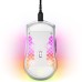 Mouse SteelSeries Aerox 3 2022 Edition Snow, ultrausor 59g, 8500dpi, USB, Negru