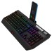 Tastatura AQIRYS Capella, iluminare RGB, USB, negru