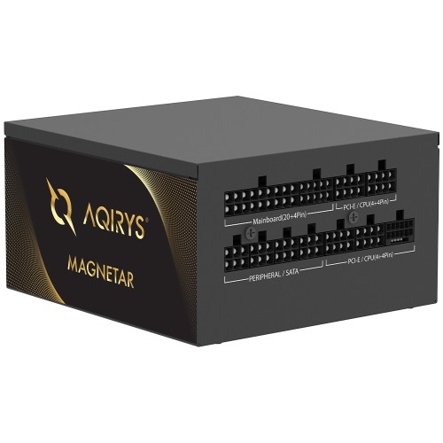 Sursa AQIRYS Magnetar, 80 PLUS® Gold, 850W, ATX 3.0 Compatible, PFC Active, PCIe 5.0 Ready