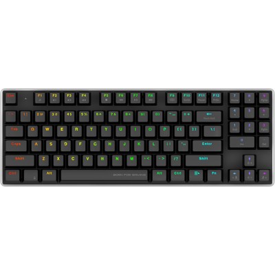 Tastatura Marvo KG934 TKL, Outemu Blue Switch, iluminare RGB, USB, negru