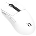 Mouse AQIRYS Zephyr, 26000dpi, ultrausor 56g, 2.4 GHz Wireless, Bluetooth 5.2, USB-C, alb