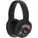 Casti wireless AQIRYS Ara, 3D Stereo, wireless 2.4G, Bluetooth, multiplatforma, Negru