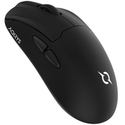 Mouse AQIRYS M32, 12000dpi, ultrausor 56g, 2.4 GHz Wireless, Bluetooth 5.0, USB-C, negru