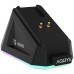 Mouse AQIRYS M32, 12000dpi, ultrausor 56g, 2.4 GHz Wireless, Bluetooth 5.0, USB-C, negru