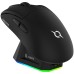 Mouse AQIRYS M32, 12000dpi, ultrausor 56g, 2.4 GHz Wireless, Bluetooth 5.0, USB-C, negru