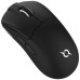 Mouse AQIRYS M60, 26000dpi, 4000 Hz polling rate, ultrausor 56g, 2.4 GHz Wireless, Bluetooth 5.0, USB-C, negru