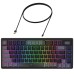 Tastatura AQIRYS ADARA Mini LE, HaiMu Ocean Blue Switch, iluminare RGB, USB, negru