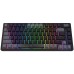 Tastatura AQIRYS ADARA Mini LE, HaiMu Ocean Blue Switch, iluminare RGB, USB, negru