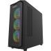 Carcasa AQIRYS Wezen Pro, MiddleTower, Tempered Glass, ARGB, Black