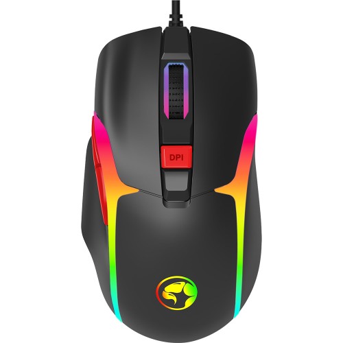 Mouse Marvo M360 12000 dpi, Optic, 8 Butoane, RGB, USB