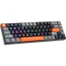 Tastatura Marvo KG902W, wireless, Red Switch, 65% NKRO, Bluetooth, iluminare RGB, USB, negru