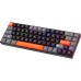 Tastatura Marvo KG902W, wireless, Red Switch, 65% NKRO, Bluetooth, iluminare RGB, USB, negru