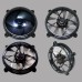Ventilator Aerocool RS12 CARBON FIBER EDITION BLACK 120 mm, 1000 rpm, 29.7 CFM