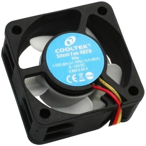 Ventilator Cooltek SILENT FAN 4020 40 mm, 6.80 CFM
