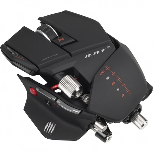 Mouse Mad Catz RAT 9 6400 dpi, Laser, 5 Butoane, USB