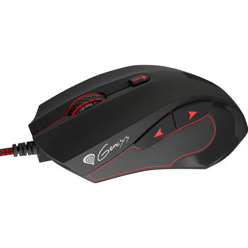 Mouse Natec Genesis GX75 7200 dpi, Optic, 6 Butoane, USB