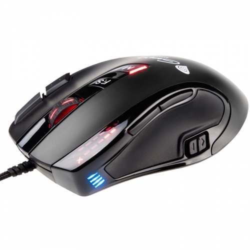 Mouse Genesis GX78 5700 dpi, Laser, 11 Butoane, USB